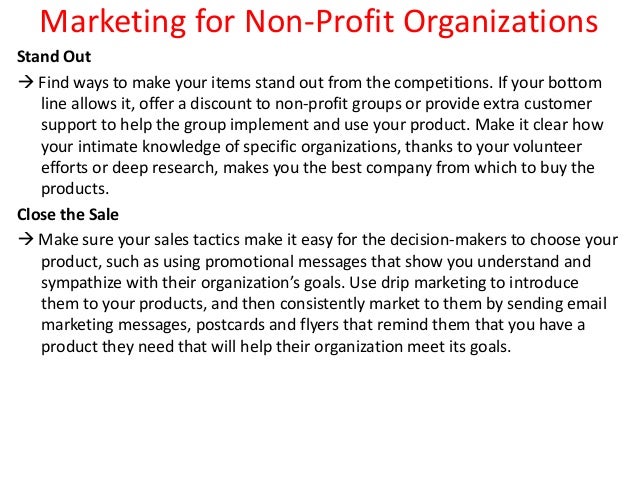 non profit organizations volunteer