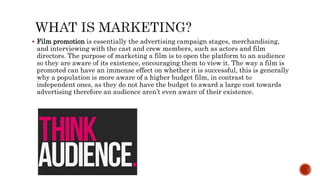 Marketing for short films | PPTX