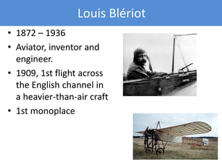 • 1859-1940
• Born in Clermond Ferrand
• Improved greatly on the
design of the pneumatic
tyre for bicycles, making
them ea...