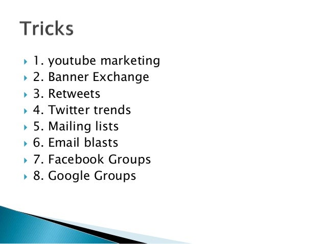 Marketing Gimmicks And Unconventional Marketing