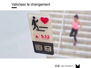 www.15marches.fr
Valorisez le changement
 