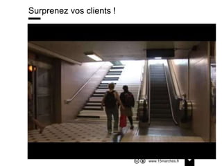 www.15marches.fr
Surprenez vos clients !
 