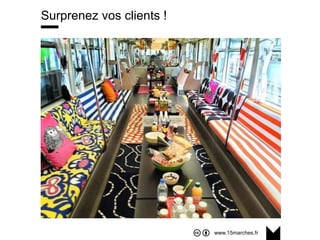 www.15marches.fr
Surprenez vos clients !
 