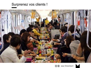 www.15marches.fr
Surprenez vos clients !
 
