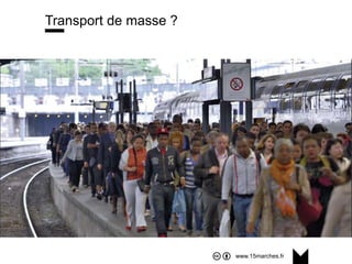 www.15marches.fr
Transport de masse ?
 