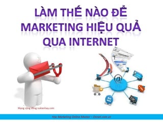 Học Marketing Online Master – Onnet.com.vn
 