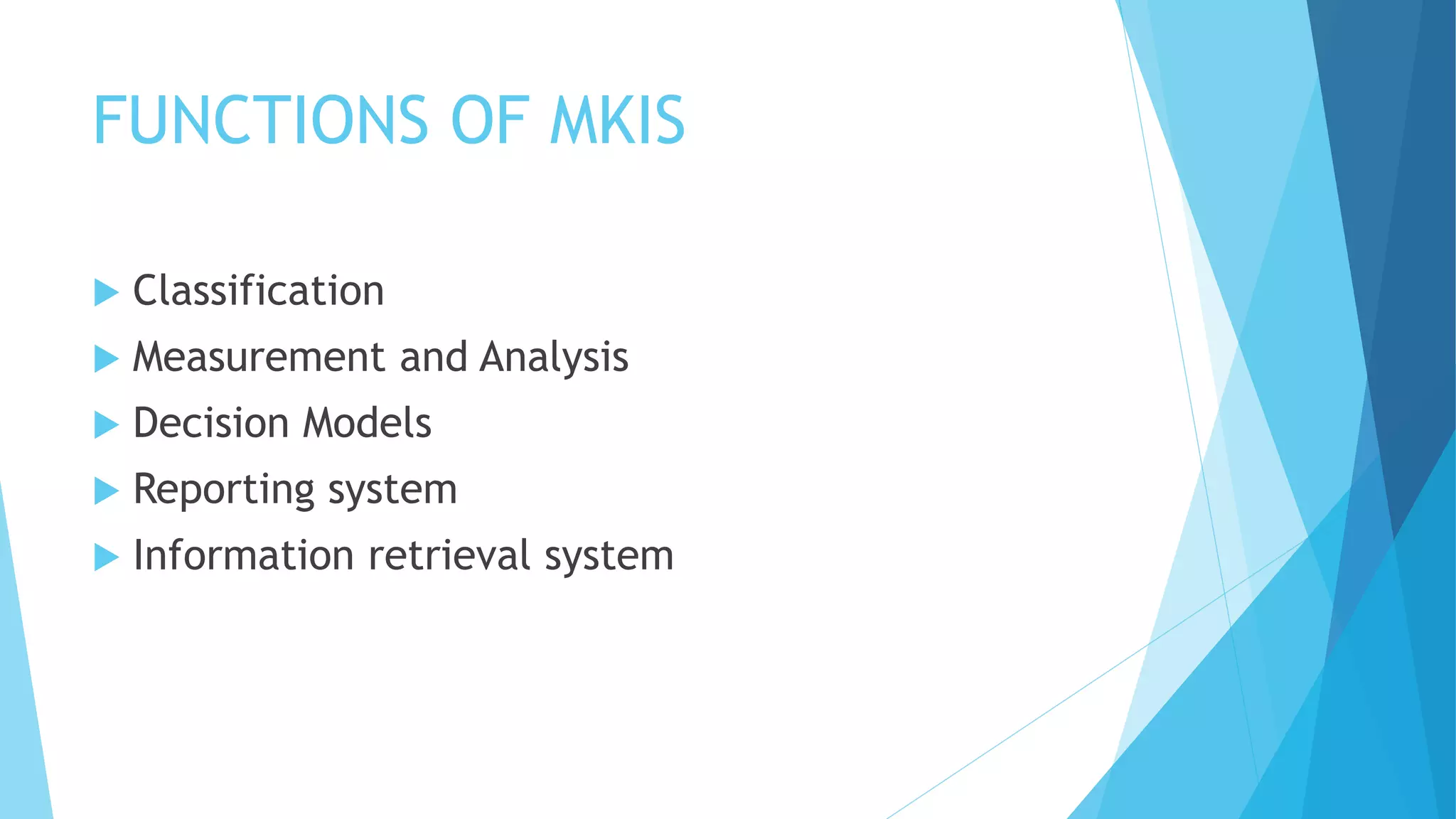 Marketing information system (MKIS) PPTX