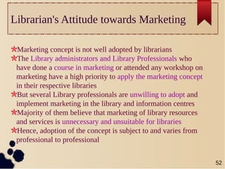 Marketing of Library and Information Services: A Study | PDF