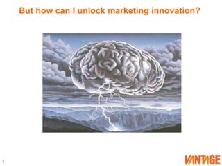 But how can I unlock marketing innovation?5