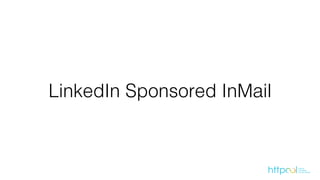 LinkedIn Sponsored InMail
 