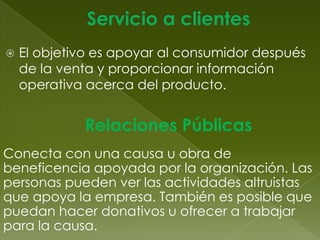 Componentes del comercio electrónico Catálogo que puede mostrar sólo unos cuantos elementos o ser una presentación de miles de productos.  Un carrito de compras en internet sirve para ayudar a los consumidores conforme seleccionan los productos. 