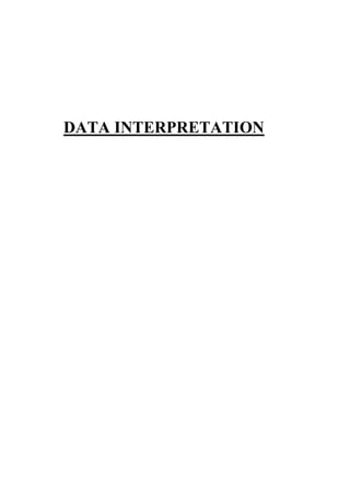 DATA INTERPRETATION
 