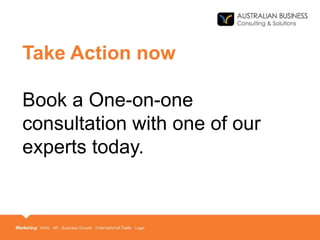 Take Action now
Book a One-on-one
consultation with one of our
experts today.
 