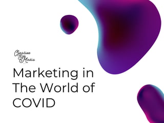 Marketing in
The World of
COVID
 