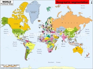 Geographic segmentation 