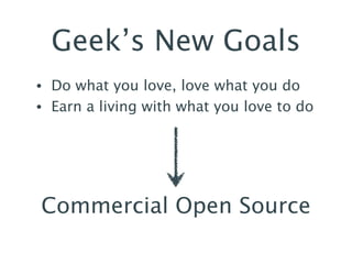 Geek’s New Skills

•   Marketing




    Open Source Marketing
 
