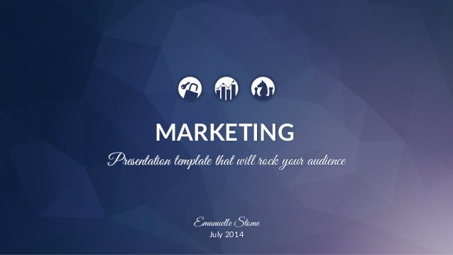 marketing presentation template marketing presentation template