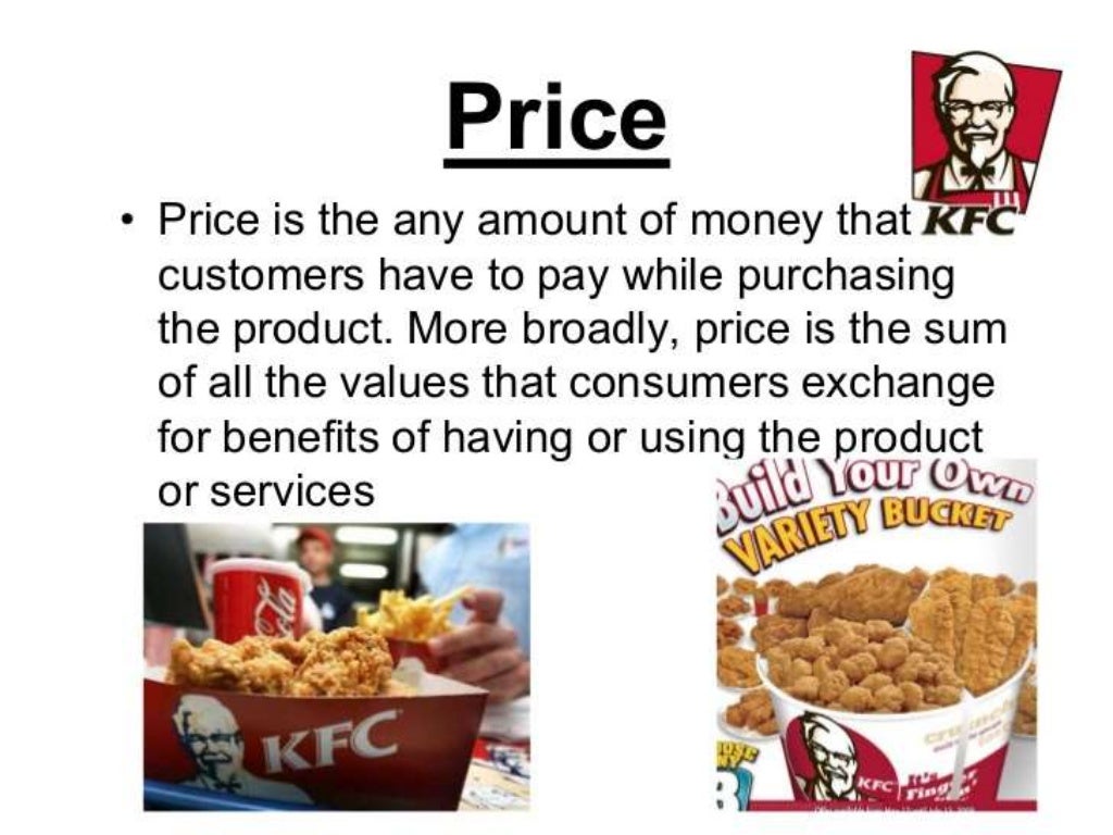 Marketing Mix of KFC