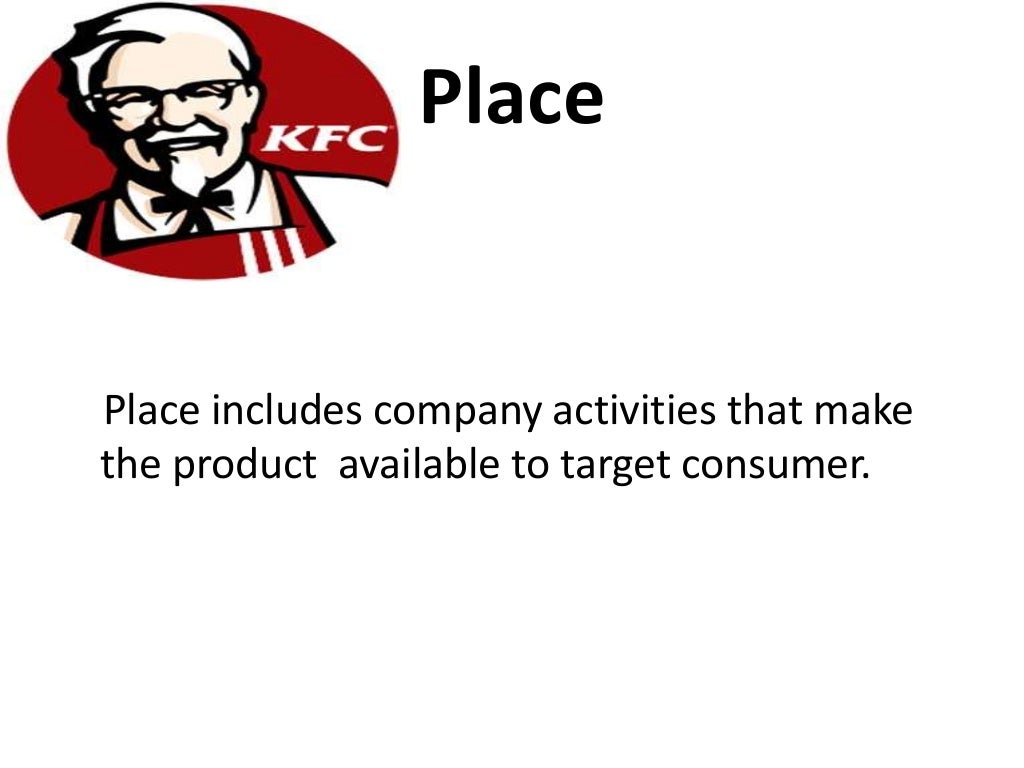 Marketing Mix of KFC