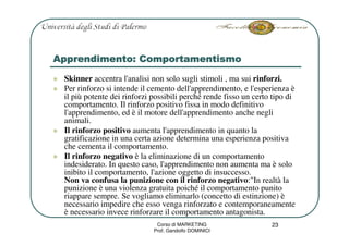 Marketing L3 Consumo E Domanda