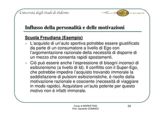 Marketing L3 Consumo E Domanda