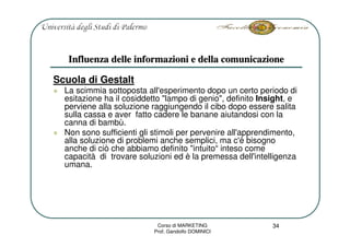 Marketing L3 Consumo E Domanda