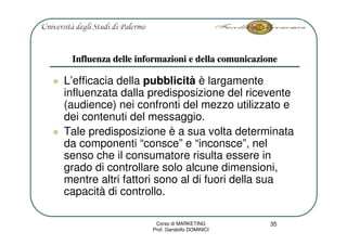 Marketing L3 Consumo E Domanda