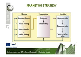 MARKETING STRATEGY

GeoInformation and ICT in Market Research – Marketing Notes

 