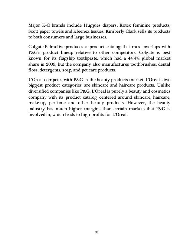 Marketing communication report for procter and gamble marketing essay picture