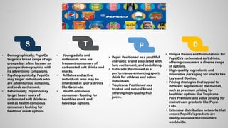 Marketing strategies of FMCG companies such as cocacola,pepsi,parle ...