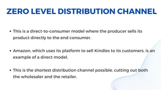 Marketing MIX, Distribution Channel and Media | PPT