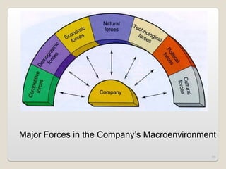 55
Major Forces in the Company’s Macroenvironment
 