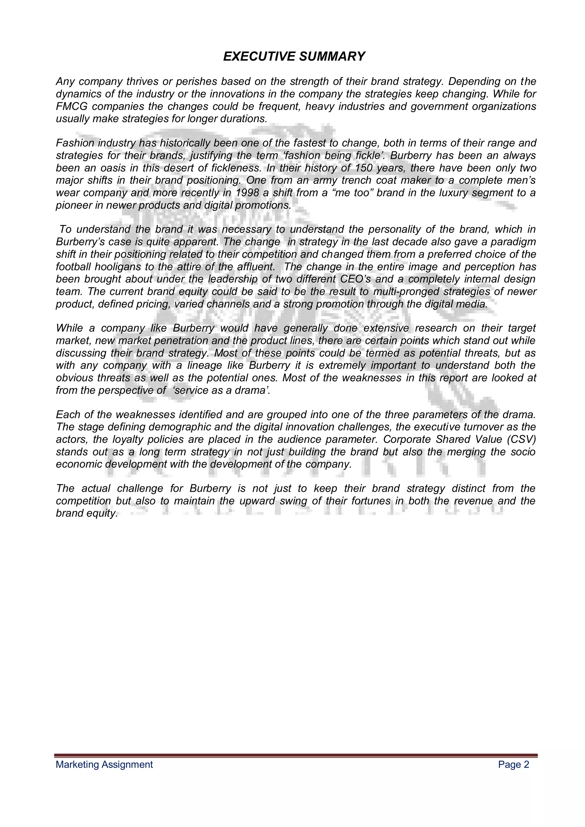 MBA Marketing Management Assignment | PDF