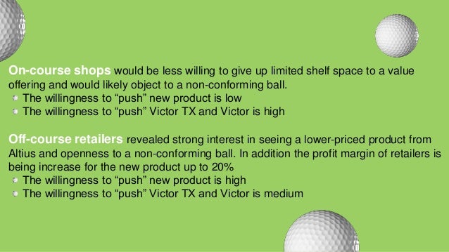 Altius golf and fighter brand ppt picture