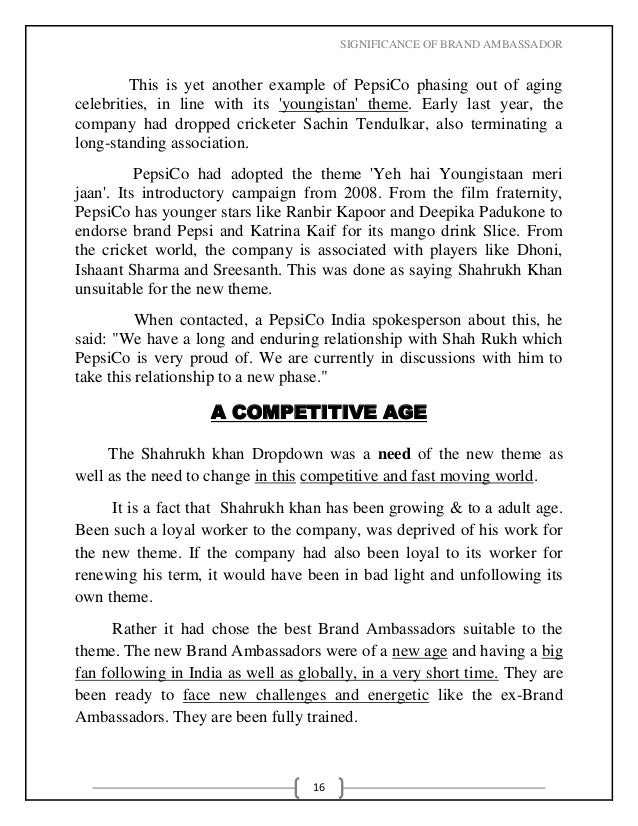 brand ambassador contract template