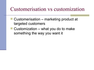 Marketing Management for MBA | PPT