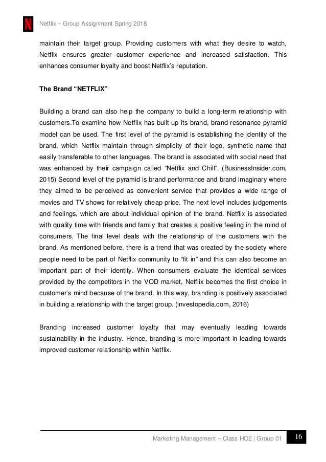 marketing analysis for netflix marketing analysis for netflix