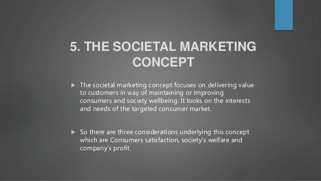 Marketing management orientation