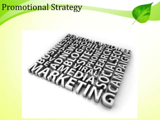 Promotional Strategy
 