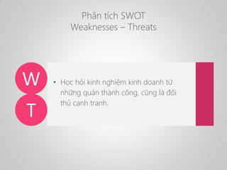 Tổng hợp hơn 66 về mô hình swot của nhà hàng mới nhất  Du học Akina