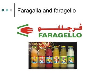Faragalla and faragello
 