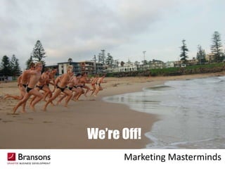 We’re Off! Marketing Masterminds 