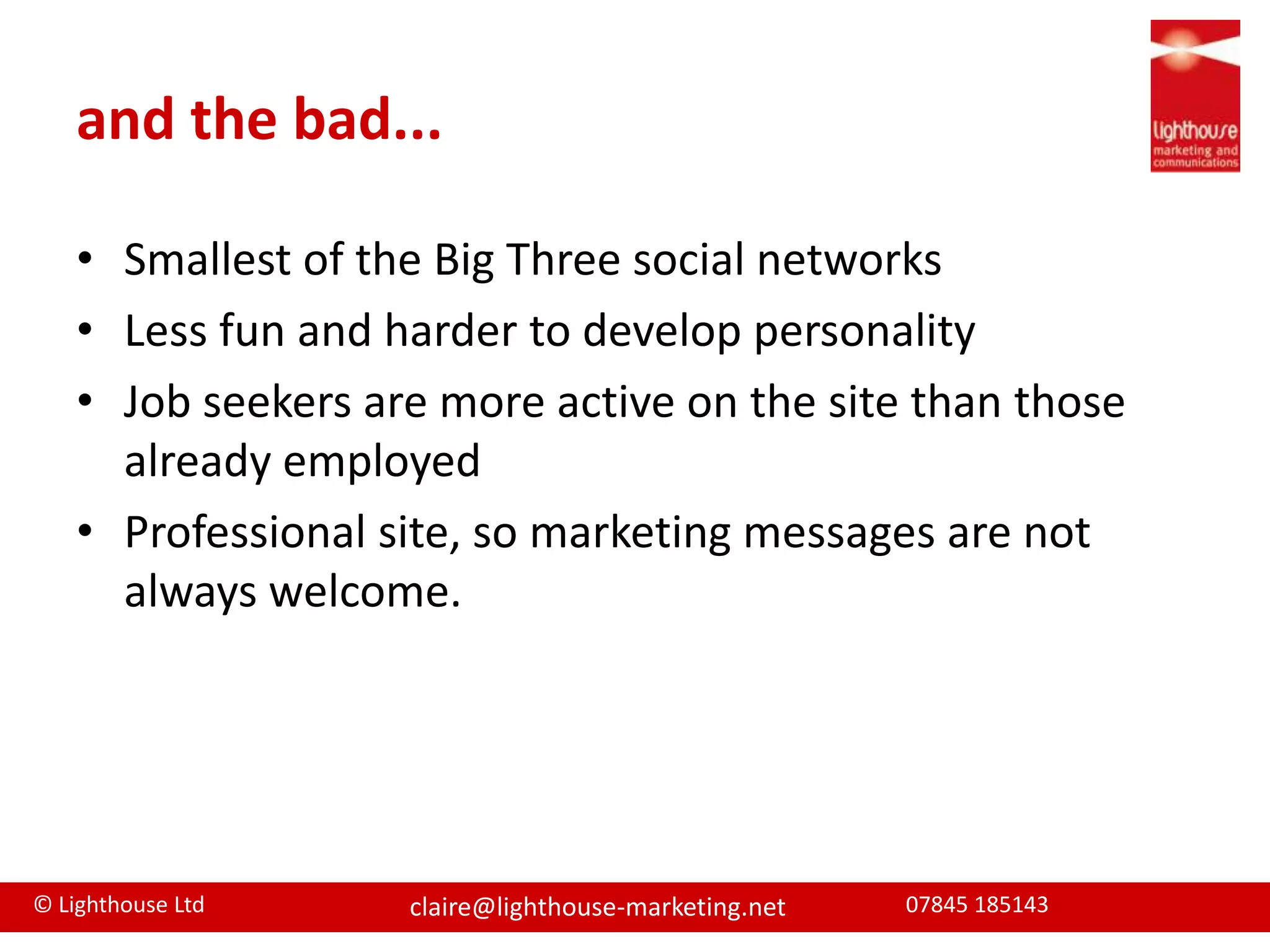 Blogging guideUse to develop your position as expertsInvite Guest bloggersRespond and leave comments on other blogsDiversify content – links, video, slides etcSEO essential to promote your blog Use tags/categoriesLink to other social mediaPromote your blog