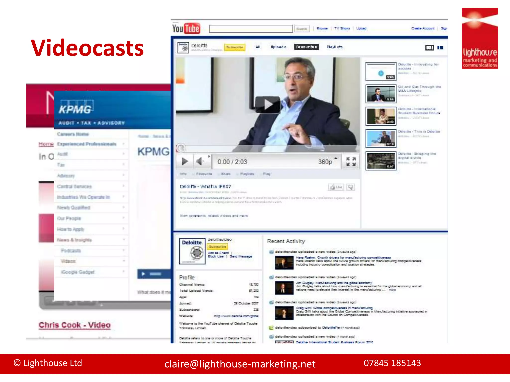 Build up connections or followers