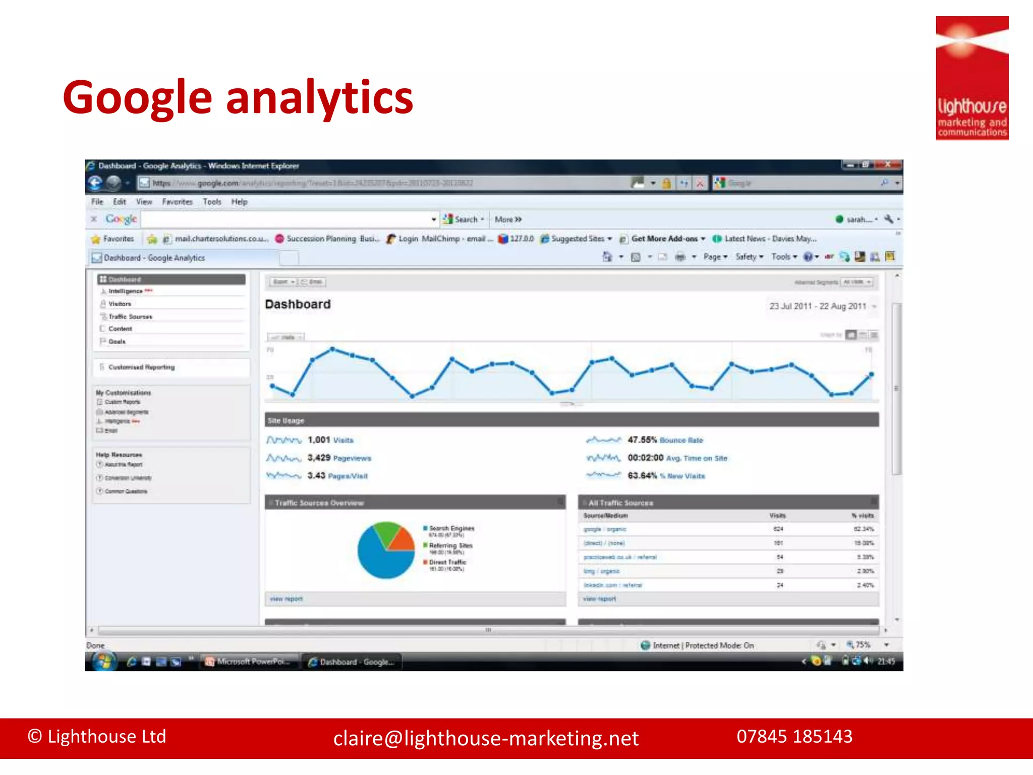 Keeping track of it all... Tools to manage and track social mediaCan be linked into Google analytics to track conversion rates/effectiveness