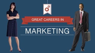 MARKETING
GREAT CAREERS IN
 