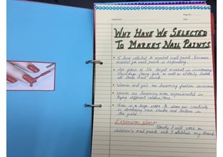 Marketing Project- Class XII (B.St)