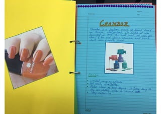 Marketing Project- Class XII (B.St)