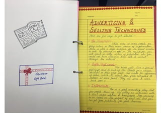 Marketing Project- Class XII (B.St)