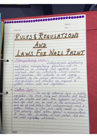 Marketing Project- Class XII (B.St)